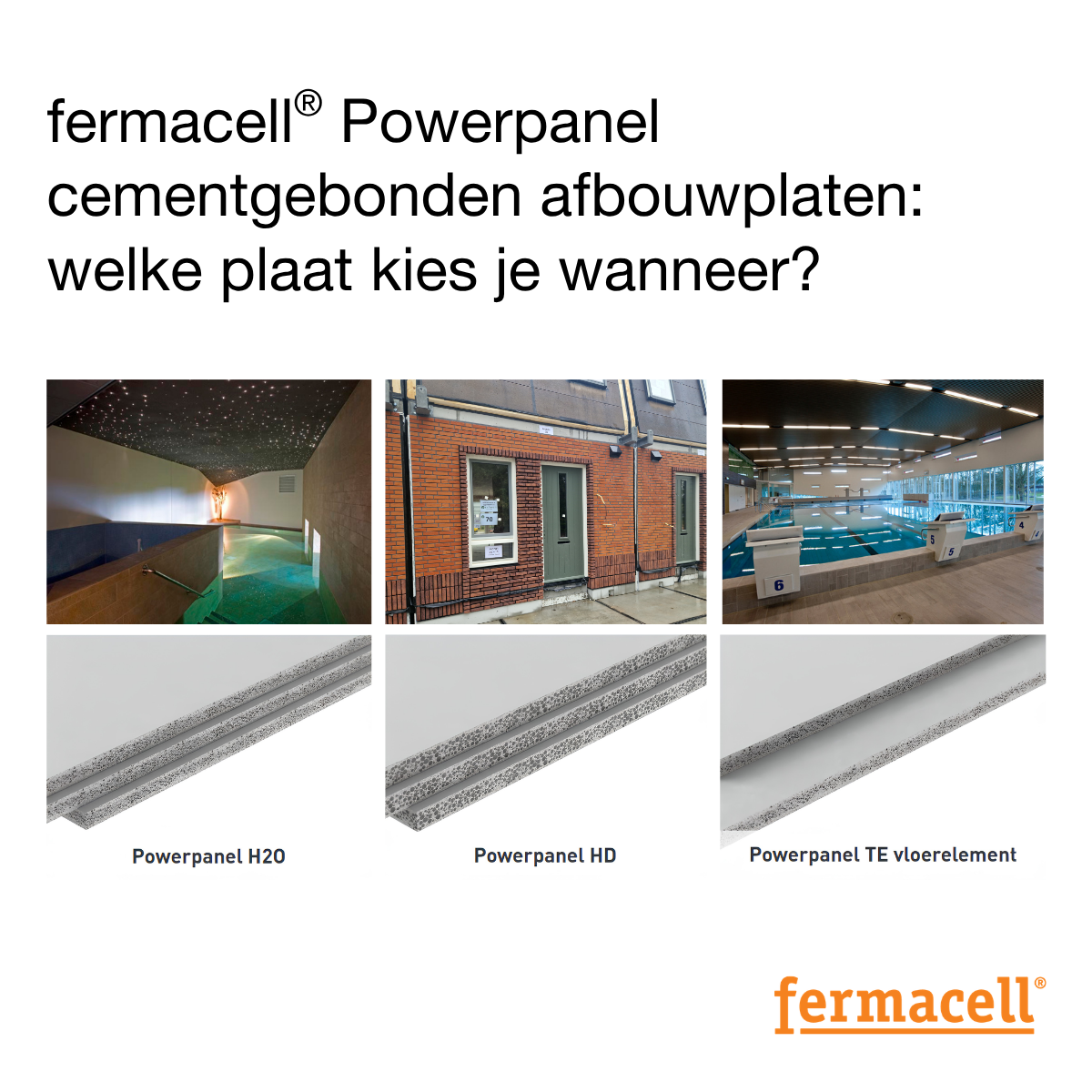 Blogartikel: fermacell® Powerpanel cementgebonden afbouwplaten: welke plaat kies je wanneer?